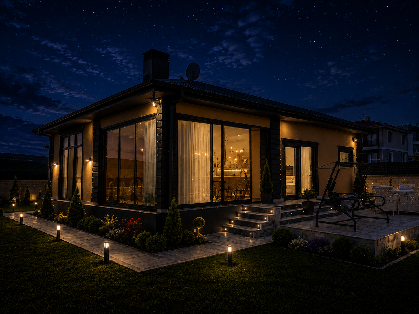 163 m² Hafif Çelik Ev
