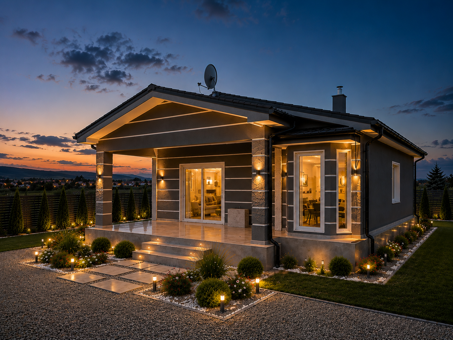 90 m² Hafif Çelik Villa
