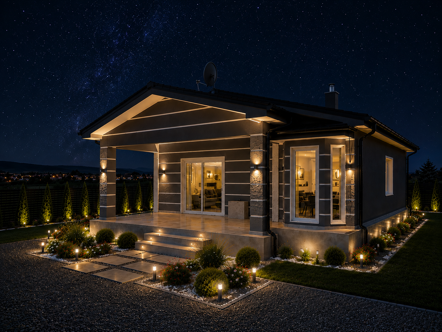 90 m² Hafif Çelik Villa