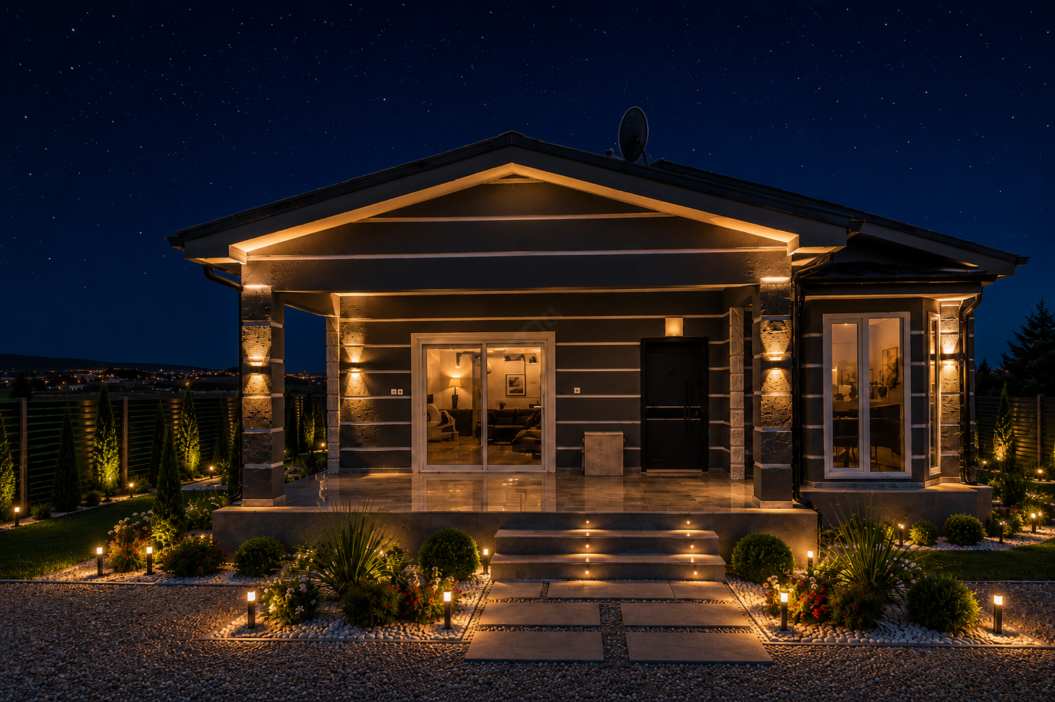90 m² Hafif Çelik Villa